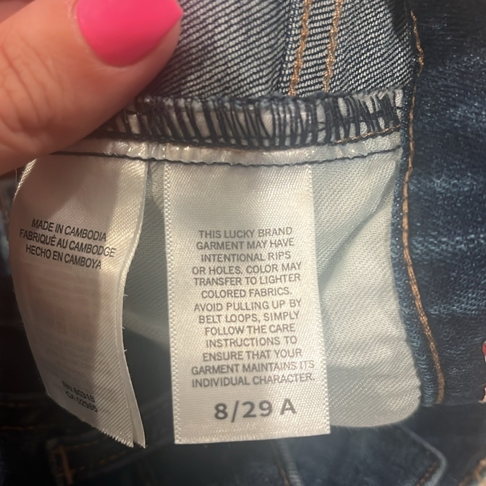 NWOT Lucky Brand Sweet Mid Rise Boot Cut Jeans - Picture 6 of 12